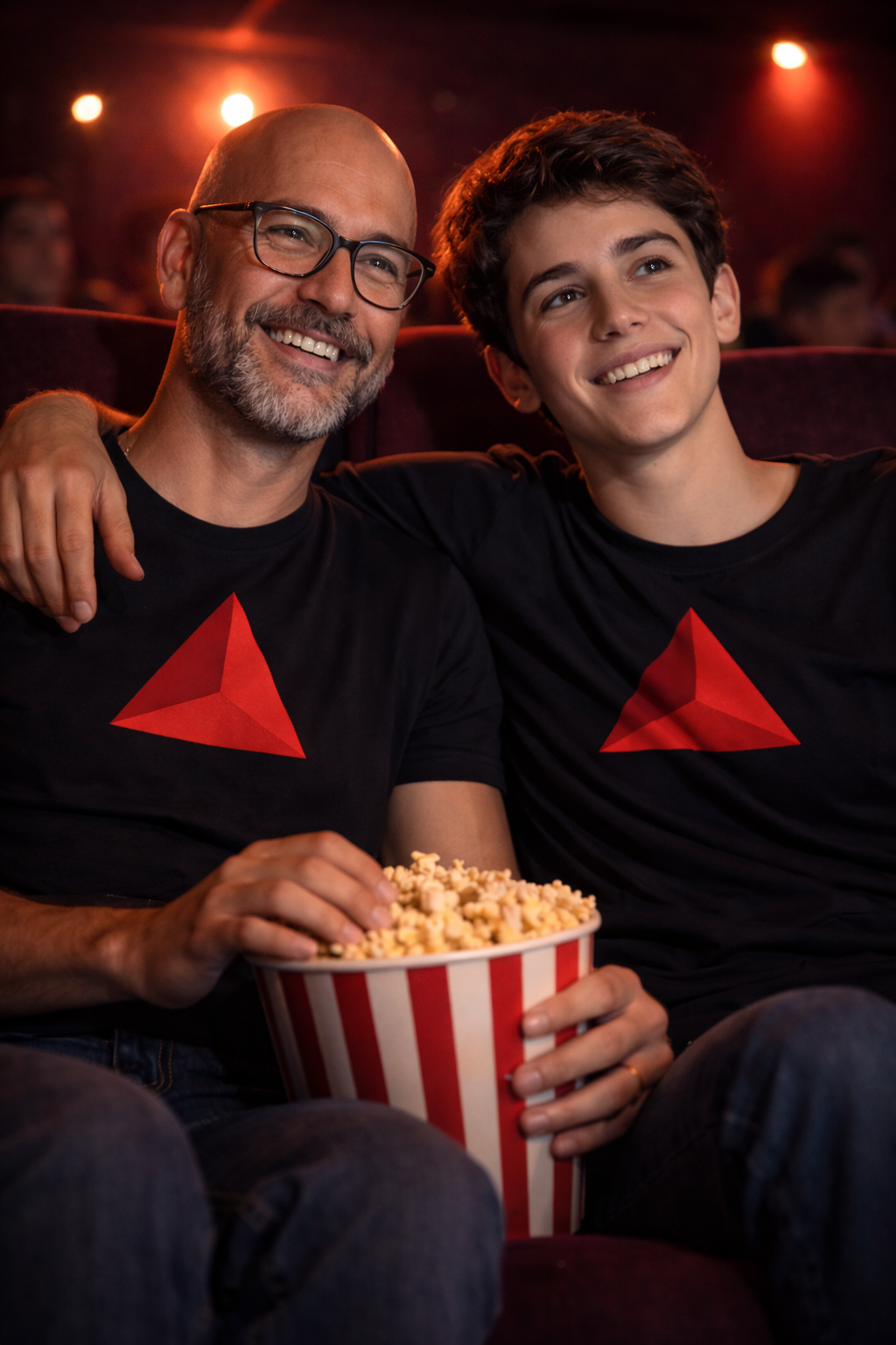 Pare i fill gaudint del cinema en català amb FILMCAT